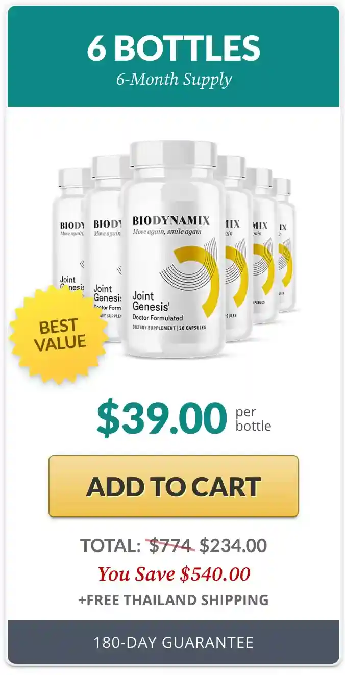 Biodynamix Joint Genesis  - 6 Bottles